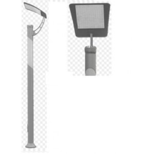 Led Garden, Road Lighting Poles RC-98.1371,h.375cm