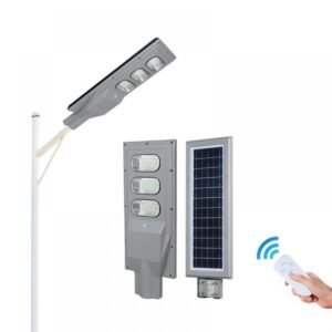 All in one solar led street light 90w