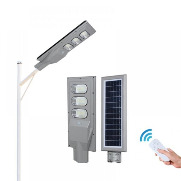 All in one solar led street light 90w